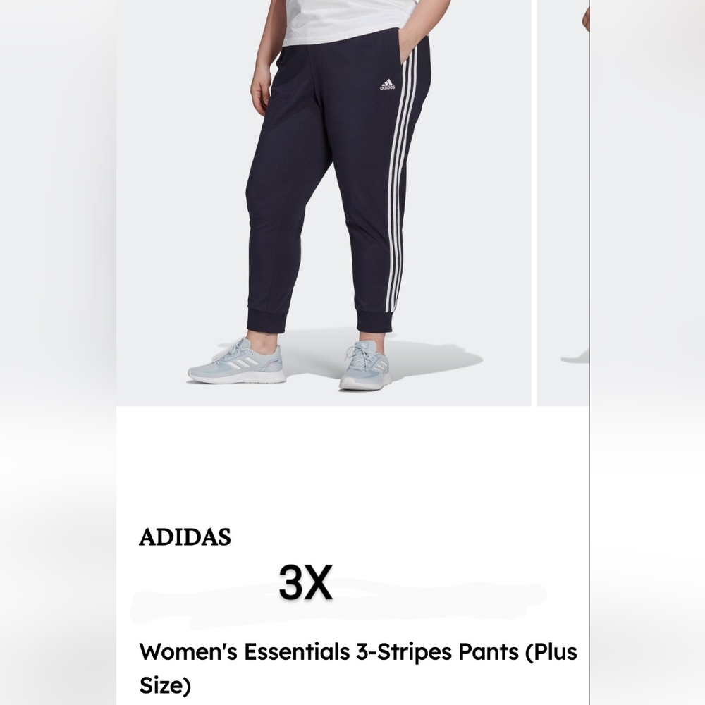 Adidas Size 3X Navy